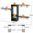Seward  62-96 Inch Hanging Closet System With Hanging Rod (Can Be Cut to Fit)-1918371397