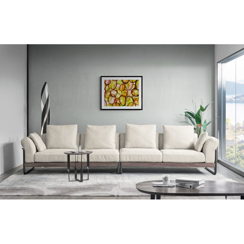 Grape Slices Print by Harold Davis, Black Framed Paper, 25.25" H x 31.25" W
