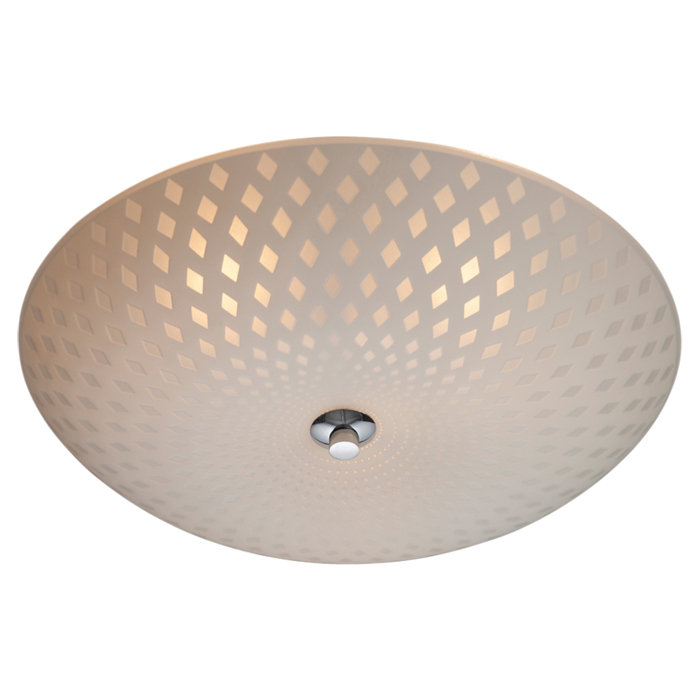 Celine Glass Flush Mount