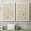 Beach Goer I - ensemble de 2 peintures encadrées-1999267828-1999267829