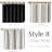 Blackout Curtains Retro Farmhouse Patterned Grommet Top-1885843178-1885843176