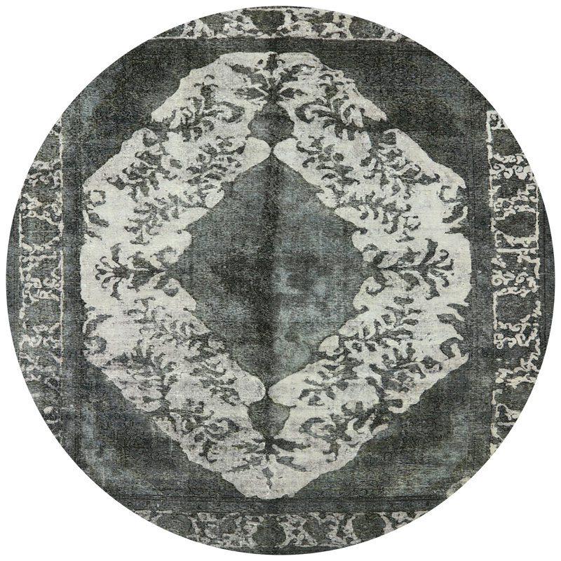 Oriental Indoor Rug, Round 7'