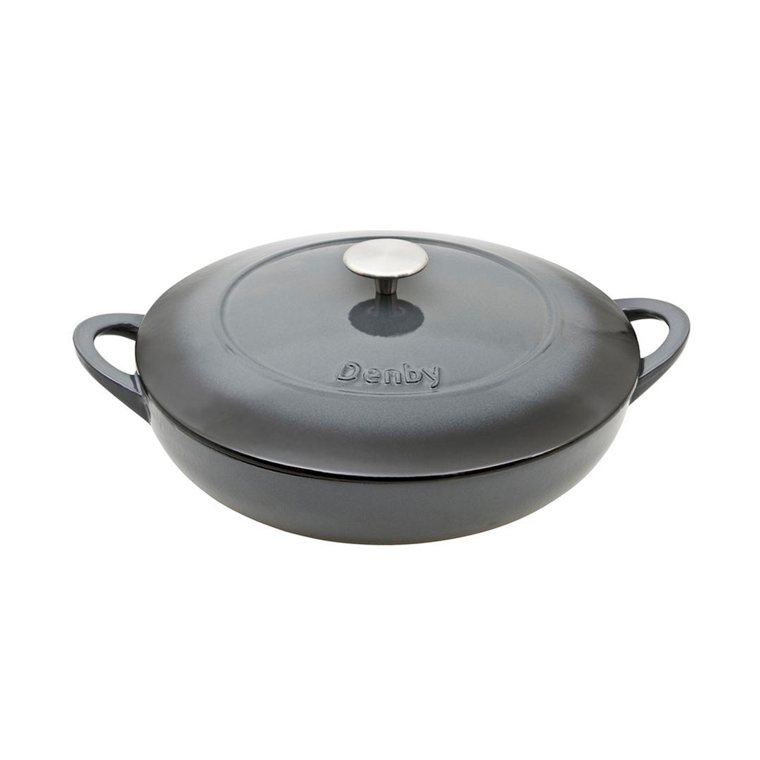 Denby Halo Cast Iron 3.8L Shallow Casserole Denby 