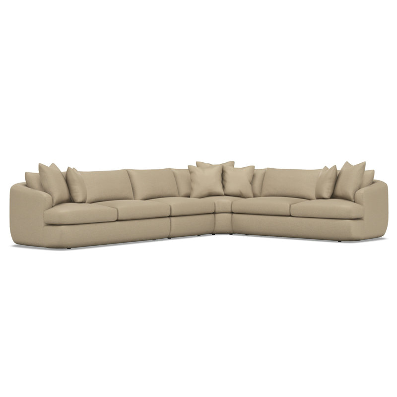 Jules Fabric 4 Pc Sectional, 1697-200