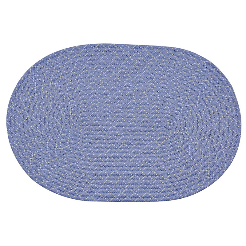 Tapis pervenche Rogalski, Tapis de couloir 24 po x 60 po
