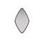 Brielle Diamond Brass Mirror