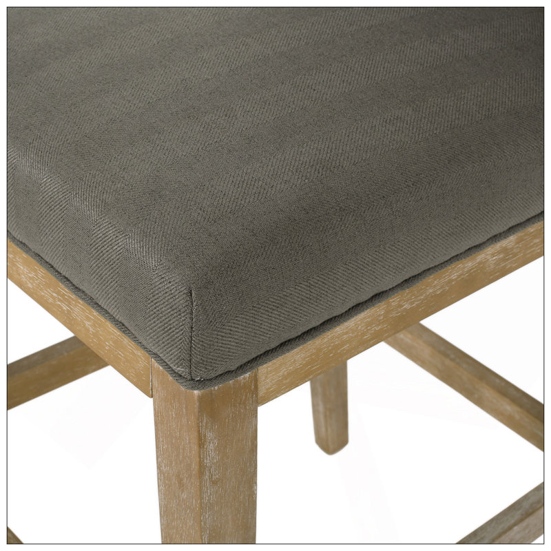 Élégant tabouret de comptoir à hauteur réglable avec siège rembourré confortable et structure en métal durable, parfait pour la cuisine et les bars.