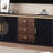 70.8'' Modern Minimalist TV Stand For Tvs Up To 80 Inches, Entertainment Center With 3 Drawers And 1 Shelf, Metal Handles And 2 Cabinets For Living Room (TV Stand)-998887347