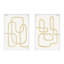 Line Works In White Painting by StudioM-440827449-440827455