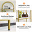 60cm W Metal Standard Bookcase-307126396-307126399