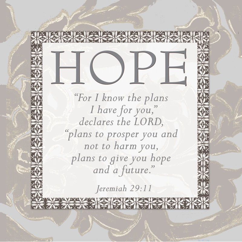 Paisly Hope - Wrapped Canvas Print, 51cm H x 51cm W x 3.8cm D