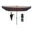 Parasol de marché rectangulaire de 10 pi x 6,5 pi avec manivelle et inclinaison à bouton-poussoir pour jardin de piscine-1078985056