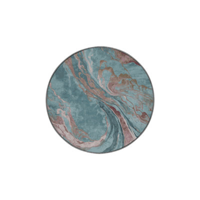 Machine Washable Gray Area Rug