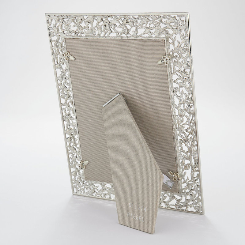 Eleanor Metal Picture Frame, 8" x 10", Silver