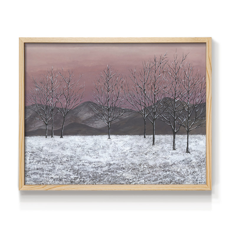 Coucher de soleil coucher de soleil II - reproduction encadrée, H 11 po x l 14 po, Naturel