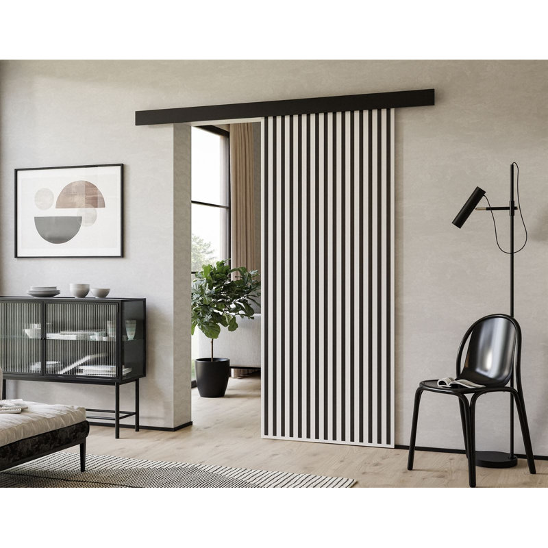 ERCADO Sliding Doors, White, 66 cm