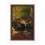Thompson Cascade, White Mountains by Albert Bierstadt - Floater Frame Painting on Canvas-1644092528-1644092530