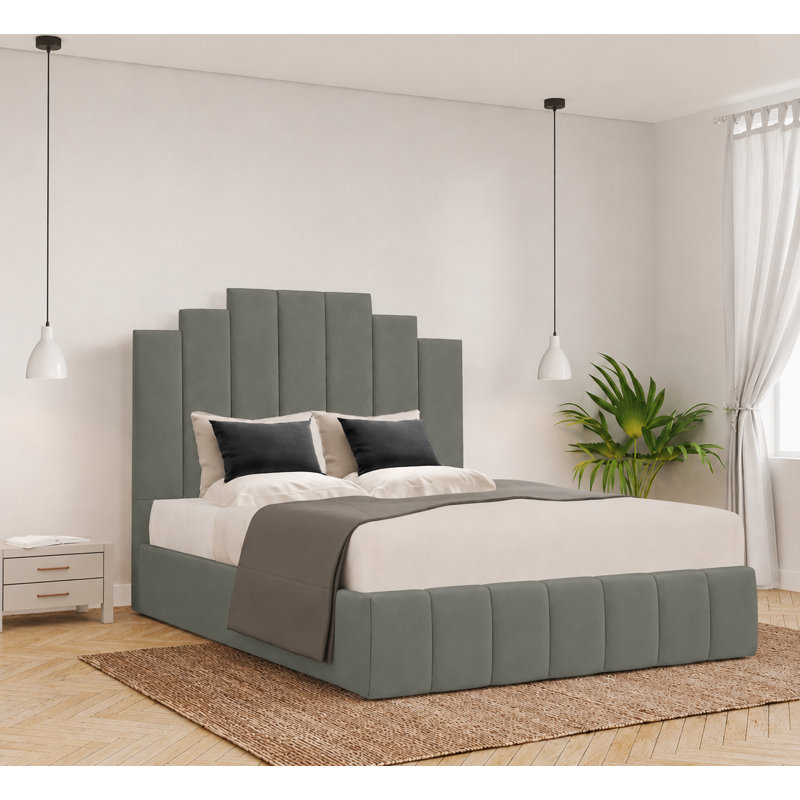 Balzhan Upholstered Ottoman Storage Bed, Single (3'), White