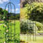 190cm H x 41cm W Metal Obelisk