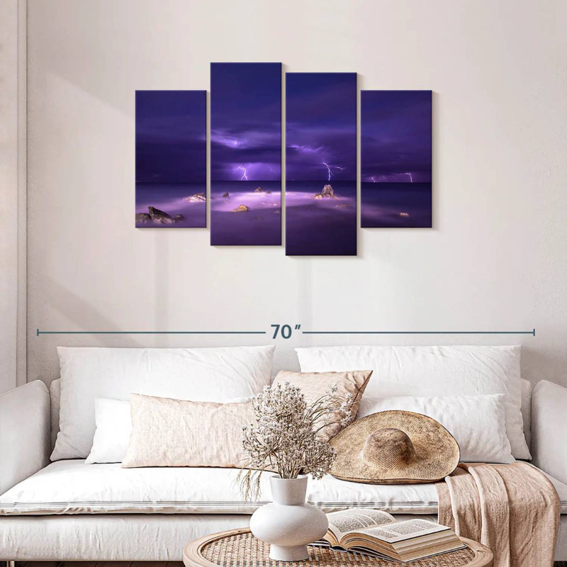 Éclairage de plage mauve Alvord