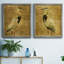 Cadre photo, ensemble de peintures sur toile