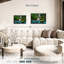 «Forest Waterfall Scene Wall Art»-876696850