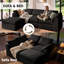 Canapé modulaire en forme de L avec repose-pieds de 108,2 po Cloud, canapé modulaire en forme de L avec repose-pieds 3 places, aucun assemblage requis-131878265