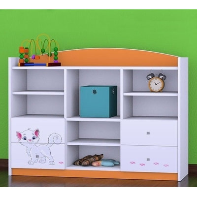 Laila 92 cm H X 129 cm W Kids Cube Bookcase