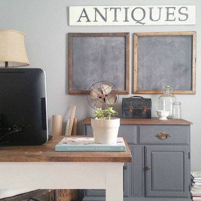 Ashley's Rustic Home Office