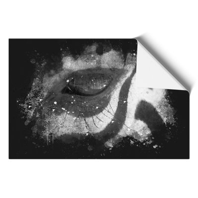 Zebra Paint Splash - Frameless Print