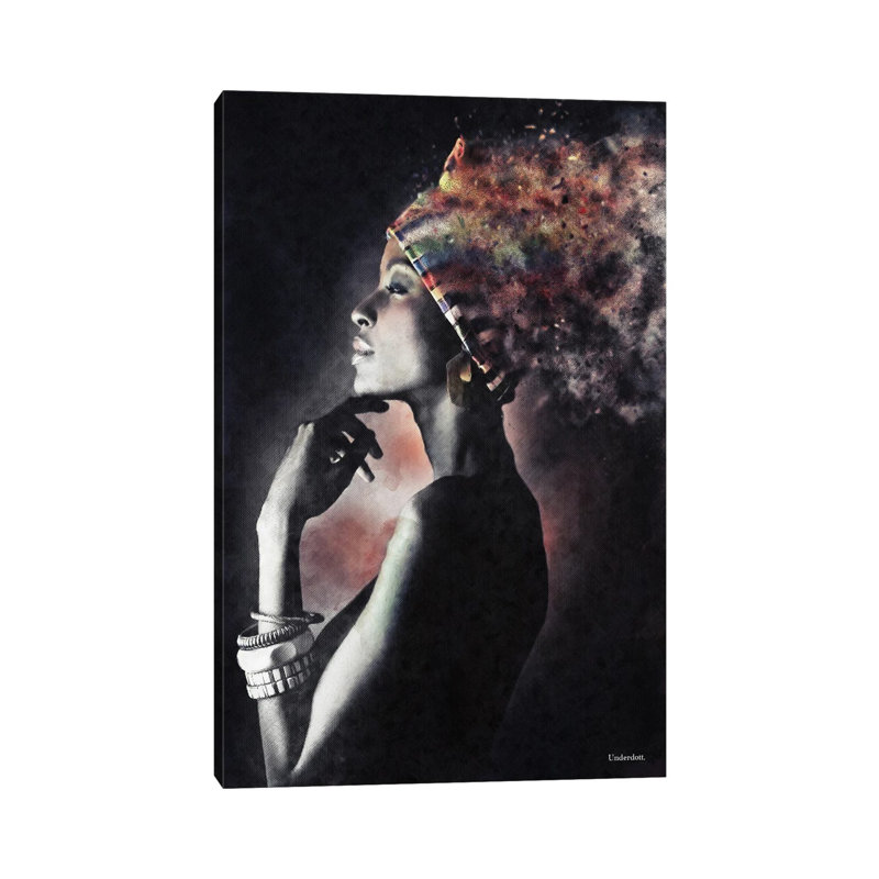 Should I by Underdott Art - Wrapped Canvas Print, 20.32 cm H x 30.48 cm W