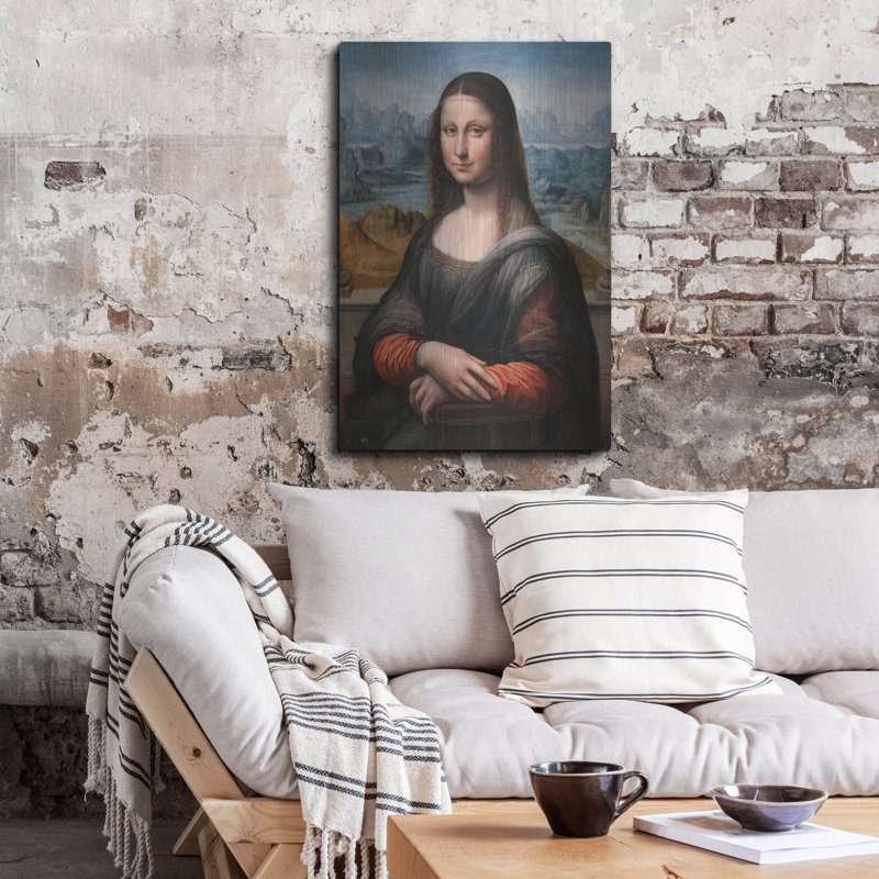 "Mona Lisa Prado" par Leonardo Da Vinci, H 36 po x l 24 po x P 0,13 po
