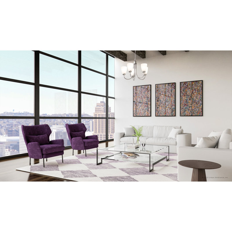 Lustre classique / traditionnel Vardin, 5, H 16 po x l 20,28 po x P 20,28 po