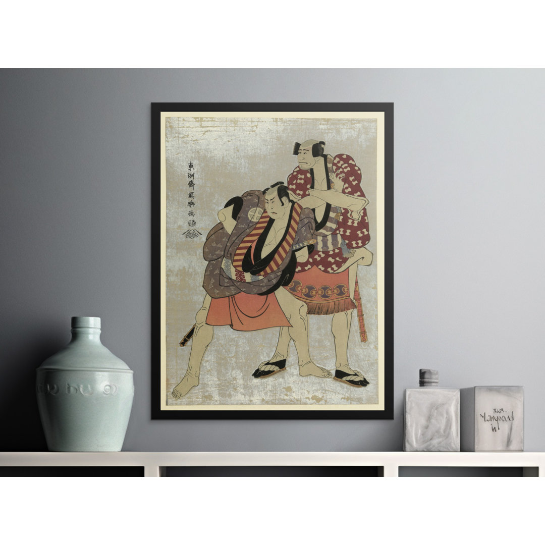 Toshusai Sharaku Matte Poster