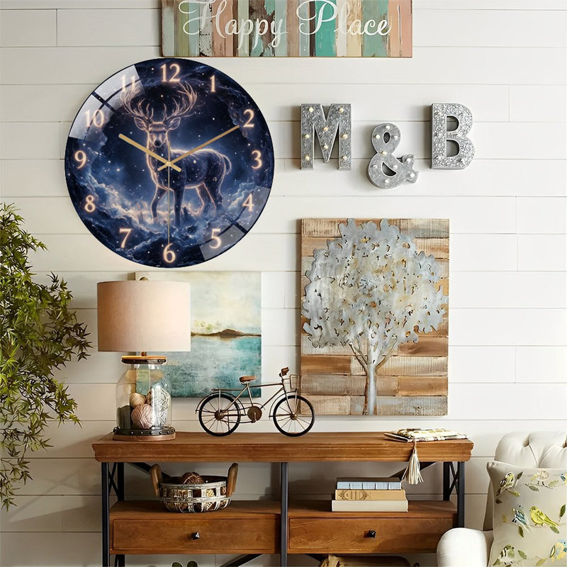 Horloge murale 12 po Cosmic