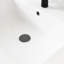 Meuble-lavabo de 36 po avec lavabo, armoire de rangement murale en contreplaqué flottant avec tiroirs, lavabo en céramique blanche