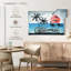 «Retro California Sign», reproduction sur toile-2016466312