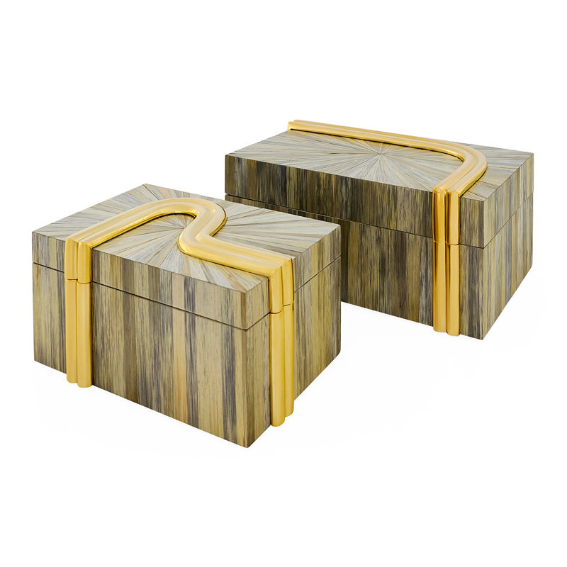 Jonathan Adler Bijoux Small Box, Turquoise
