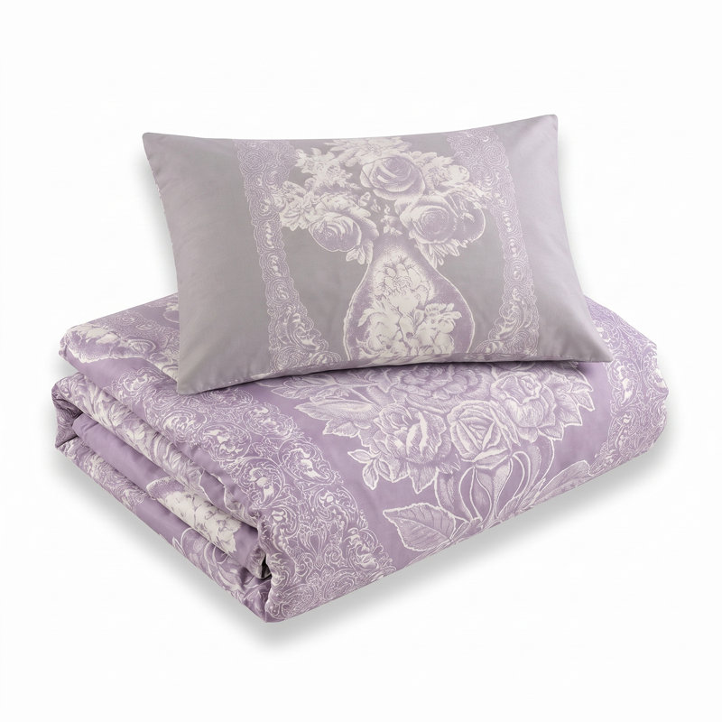 Cotton Floral Duvet Cover