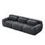 Tissu moelleux moelleux et moelleux de 114 po, canapé modulaire modulaire, conception ergonomique avec repose-pieds et coussins décoratifs, connexion par boucle pour emballage sous vide à compression complète-1146470881-1146470885-1146470887