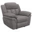 Fauteuil inclinable électrique oscillant gris anthracite