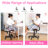 Aldous 360° Swivel Writing Office Task Chair with Mesh Back and Adjustable Height-507603425