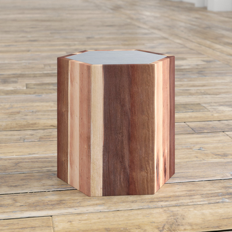 Laga Stone Top End Table