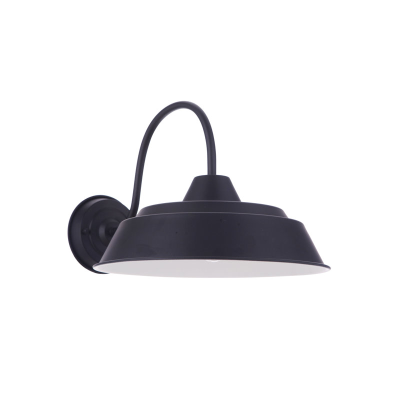 Aluminum Wall Light, 9.63" H x 12" W x 12" D