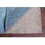 Tapis abstrait en laine fait à la main 6 x 8