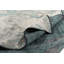 Rapture Teal/Gray Abstract Luxury Area Rug-68900983