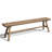 Farmhouse Solid Wood Bench Minimalist Mortise and Tenon Design-1263767445