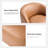Croix 30.75"W Modern Leather Swivel Barrel Chair with Fully Assembled-1395008559