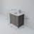 Jacques Right Offset Single Bath Vanity-112871920