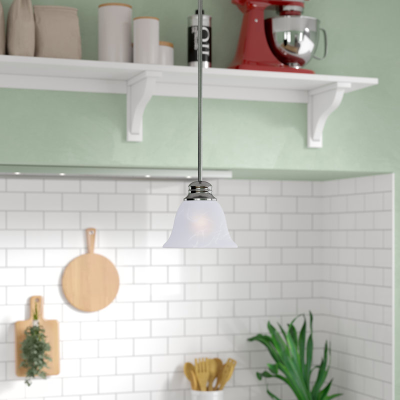 Gaiana 1 - Light Satin Nickel Single Pendant